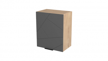 Шкаф кухонный настен. 1 дв. с полкой 600х600х320 мм. (Сплит)